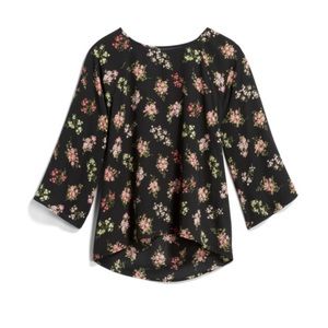 Papermoon Larie Crew Neck Blouse Size Large